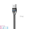 Кабель для зарядки и передачи данных Hoco U14 Steel Man 2in1 Lightning Micro USB Gray (Серый) Кабель для зарядки и передачи данных Hoco U14 Steel Man 2in1 Lightning Micro USB Gray (Серый)