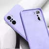 Чехол бампер для Xiaomi Mi 11i Anomaly Silicone (с микрофиброй) Light Purple (Светло Пурпурный) 