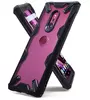 Противоударный чехол бампер Ringke Fusion-X для Sony Xperia XZ3 Black (Черный)