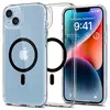 Противоударный чехол бампер Spigen Ultra Hybrid MagSafe для iPhone 14 Black (Черный) ACS05049