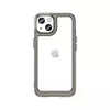 Чехол бампер для iPhone 14 Anomaly Fans Transparent Gray (Прозрачный Серый)