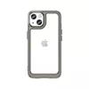 Чехол бампер для iPhone 14 Plus Anomaly Fans Transparent Gray (Прозрачный Серый)