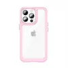 Чехол бампер для iPhone 14 Pro Anomaly Fans Transparent Pink (Прозрачный Розовый)
