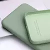Чехол бампер для Xiaomi Poco F4 GT / Redmi K50 Gaming Anomaly Silicone (с микрофиброй) Light Green (Светло Зеленый)