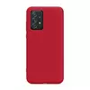 Чехол бампер для Samsung Galaxy A32 Anomaly Silicone (с микрофиброй) Red (Красный)