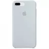 Оригинальный чехол бампер для iPhone 7 Plus / iPhone 8 Plus Apple Silicone Bumper Mist Blue (Туманный Синий)