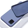 Чохол бампер для Huawei Y5p Anomaly Silicone (з мікрофіброю) Purple (Пурпурний)