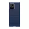 Противоударный чехол бампер для Motorola Edge 40 iPaky Carbon Fiber Blue (Синий) Противоударный чехол бампер для Motorola Edge 40 iPaky Carbon Fiber Blue (Синий)