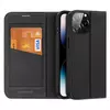 Чехол книжка для iPhone 14 Pro Max Dux Ducis Skin X2 Magnetic Folio Black (Черный)