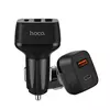 Автомобільна зарядка від прикурювача Hoco Z15 Type-C KuSo Car Charger Black (Чорний)