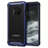 Противоударный чехол бампер Spigen Reventon для Samsung Galaxy S9 Metallic Blue (Металлический Синий)