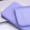 Чохол бампер для iPhone 11 Pro Max X-Level Silicone (з мікрофіброю) Purple (Пурпурний)