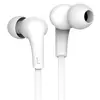 Вакуумні навушники USAMS Earphone Hot Sell Leo для iPhone Samsung Meizu Huawei White (Білий)