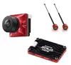 Комплект Камера для FVP Caddx Ratel 2 + Видеопередатчик RUSH Tank Solo 5.8G 25/400/800/1600mW + Антенны RushFPV Cherry 5.8GHz MMCX Angle RHCP 85 мм Red (Красный)
