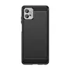 Противоударный чехол бампер для Motorola Moto G54 iPaky Carbon Fiber Black (Черный) 