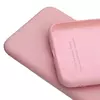 Чехол бампер для Realme 11 4G Anomaly Silicone (с микрофиброй) Sand Pink (Песочный Розовый) 