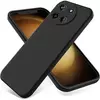 Чохол бампер для Realme 11 4G Anomaly Silicone (з мікрофіброю) Black (Чорний) 