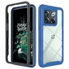 Протиударний чохол бампер для Xiaomi Redmi Note 13 Anomaly Hybrid 360 Black / Blue (Чорний / Синій) 