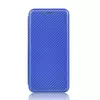 Чехол книжка для Motorola Moto G24 Anomaly Carbon Book Blue (Синий)