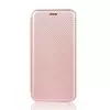 Чохол книжка для Motorola Moto G24 Power Anomaly Carbon Book Rose Gold (Рожеве золото)