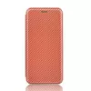 Чехол книжка для Samsung Galaxy M35 5G Anomaly Carbon Book Brown (Коричневый)