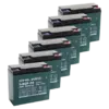 Тяговый аккумулятор 72V 20Ah свинцово-кислотный CHILWEE 6-DZF-20 (6 шт.)