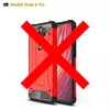 Чехол бампер для Xiaomi Redmi Note 8 Pro Rugged Hybrid Tough Armor Red (Красный)