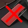 Чехол книжка для Xiaomi Poco F3 Anomaly Smart View Flip Red (Красный)