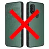 Чехол книжка для Motorola Moto G30 Anomaly Carbon Book Green (Зеленый)