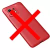 Чехол бампер Anomaly Leather Fit Case для Xiaomi Mi 11 Pro Red (Красный)