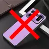 Чехол бампер для Xiaomi Mi 11 Ultra Anomaly Metal Lens Purple (Фиолетовый)