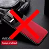 Чехол бампер для Vivo V20 SE Anomaly Plexiglass Red (Красный)