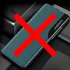 Чехол книжка для Samsung Galaxy S21 Ultra Anomaly Smart View Flip Green (Зеленый)