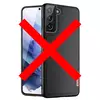 Чехол бампер для Samsung Galaxy S21 Dux Ducis Fino Black (Черный)