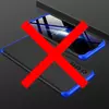 Чехол бампер для Samsung Galaxy A32 GKK Dual Armor Black/Blue (Черный/Синий)