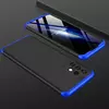 Чехол бампер для Samsung Galaxy A72 GKK Dual Armor Black/Blue (Черный/Синий)