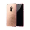 Чехол бампер для Samsung Galaxy S9 Plus Anomaly Carbon Rose Gold (Розовое Золото)