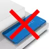 Чехол книжка для Xiaomi Mi Note 10 Anomaly Clear View Blue (Синий)