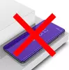 Чехол книжка для Realme 6 Anomaly Clear View Purple (Фиолетовый)