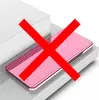 Чехол книжка для OnePlus 8 Anomaly Clear View Rose Gold (Розовое Золото)