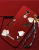 Чехол бампер для Xiaomi Redmi 5 Anomaly Flowers Boom Red White Rose (Красный Белая Роза)