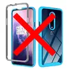 Чехол бампер для OnePlus 7 Pro Anomaly Hybrid 360 Sky Blue&Gray (Небесно Голубой&Серый)