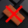 Чехол книжка для Xiaomi Poco X3 NFC / Poco X3 Pro Anomaly Leather Book Brown (Коричневый)