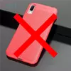Чехол бампер для Huawei Y6 2019 Anomaly Leather Fit Red (Красный)
