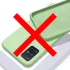 Чехол бампер для Samsung Galaxy A51 Anomaly Silicone Light Green (Светло Зеленый)