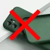 Чехол бампер для iPhone 12 Mini Anomaly Silicone Dark Green (Темно Зеленый)