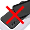 Чехол бампер для Xiaomi Mi Note 10 Anomaly Silicone Black (Черный)