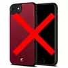 Чехол бампер для iPhone SE 2020 Ciel by Cyrill Leather Brick Red (Красный)