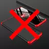 Чехол бампер для Realme 6 Pro GKK Dual Armor Black&Red (Черный&Красный)