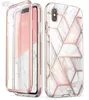 Чехол бампер для iPhone Xs i-Blason Cosmo Marble (Мрамор)
